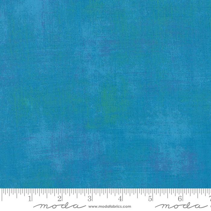 Blue Grunge Basics Turquoise 44"/45" Per Yard