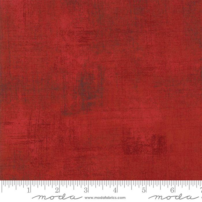 Red Grunge Basics Winter Cherry 44"/45" Per Yard