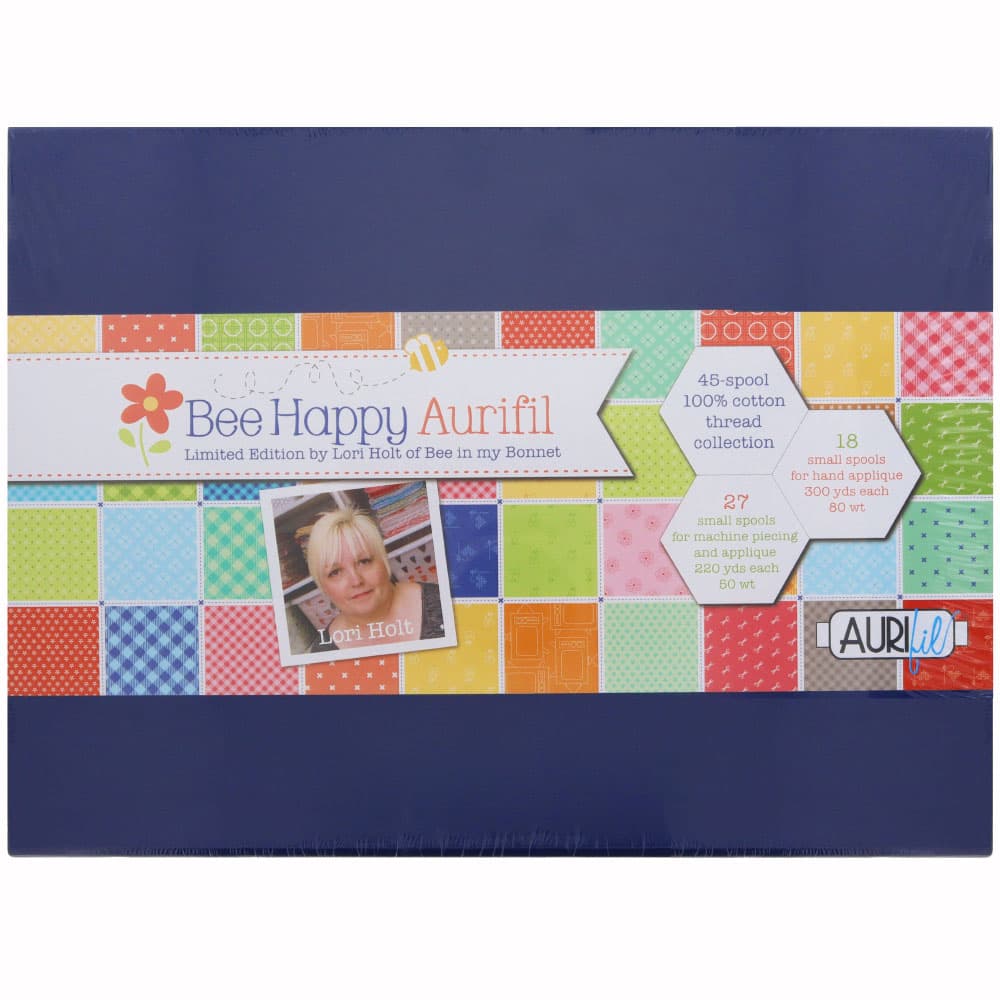 Aurifil Bee Happy 50wt/80wt Cotton Thread Collection