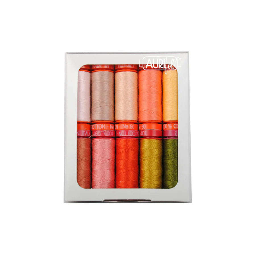 Aurifil, Lilianna 10 Spool Thread Collection