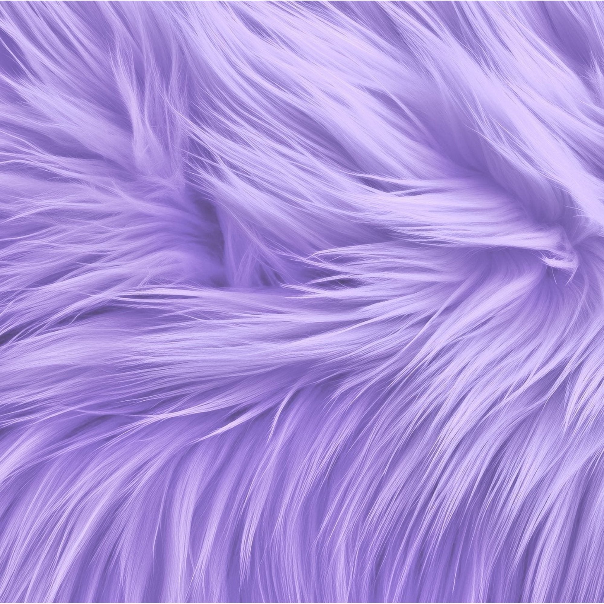 Faux Fur Fabric (2–4 Yards) Bulk – Shaggy Plush Long Pile, 60" Wide