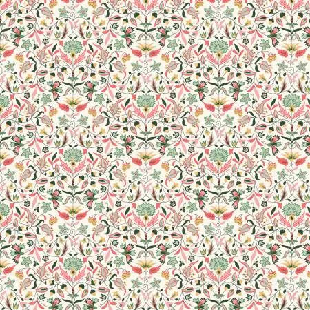 Liberty Tudor Celebration Quilt Nouveau 01667446B 44"/45" Fabric Per Yard