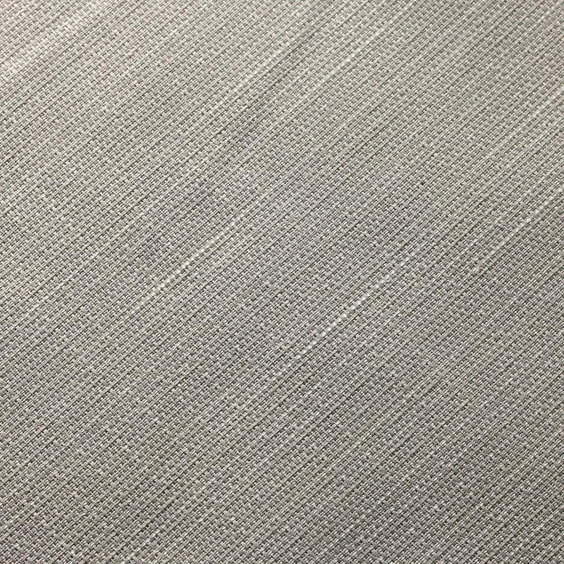 Light Gray White Two Tone Baby Linen Fabric