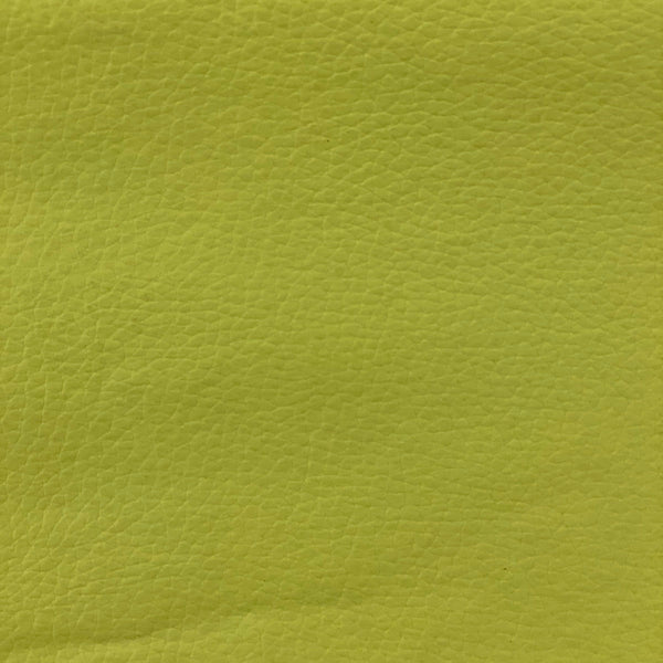 Lime Green Textured PVC Leather Vinyl Fabric