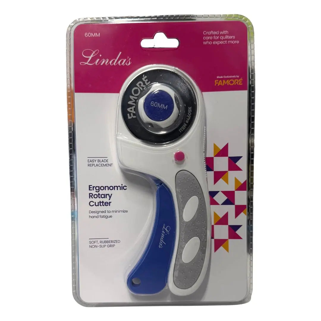 Linda's 60mm Ergonomic Rotary Cutter