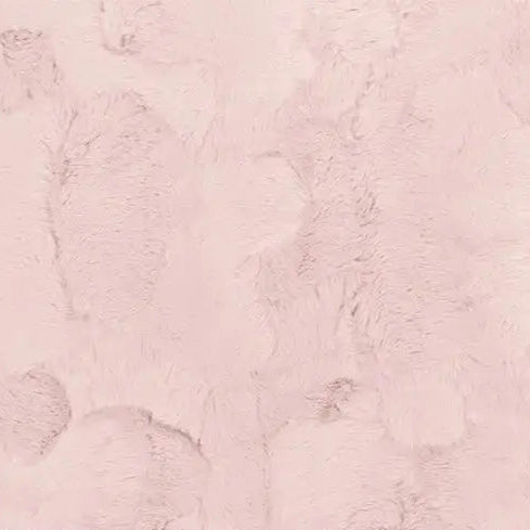 Luxe Cuddle Hide Rosewater Fabric per yard