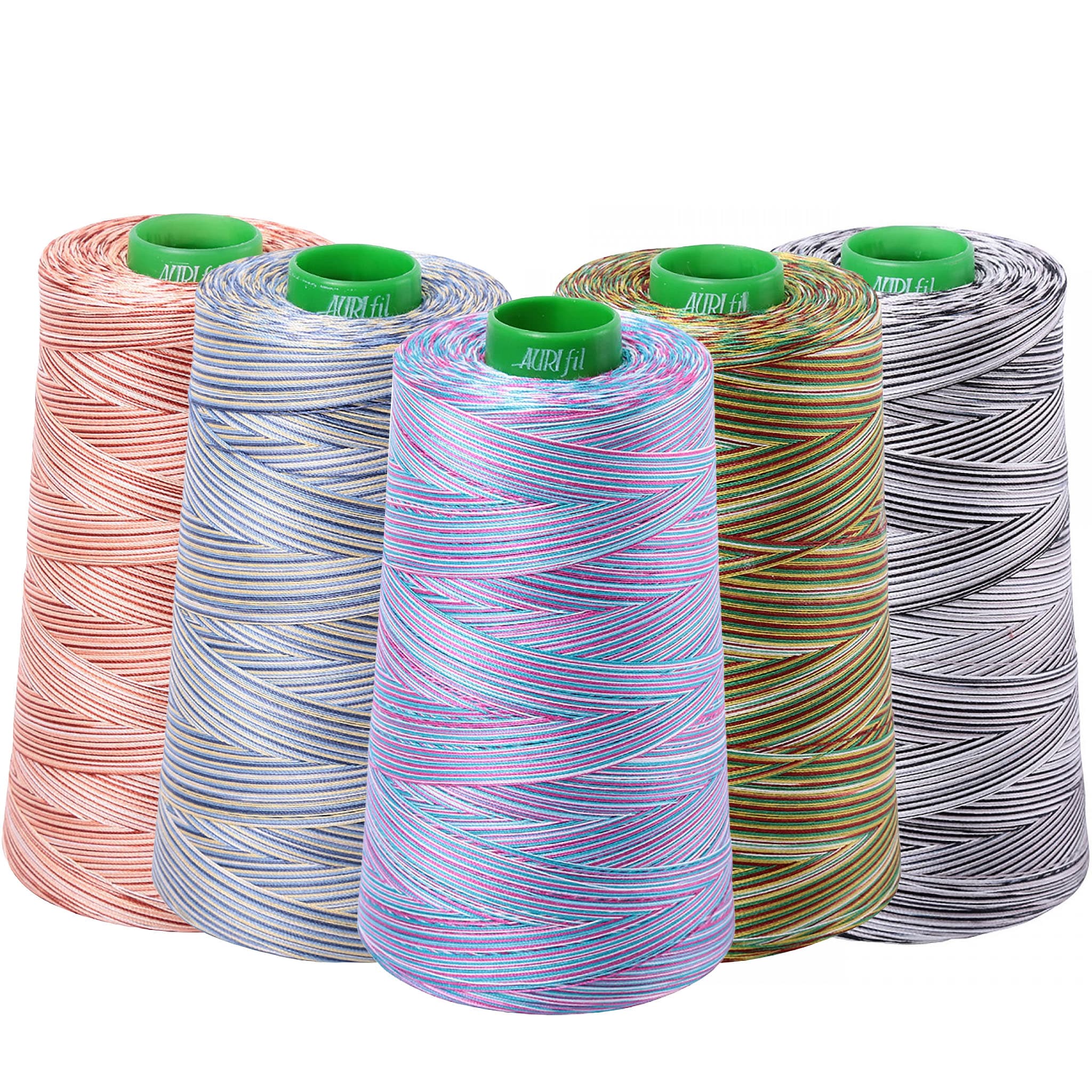 Aurifil 40wt Mako Cotton Variegated Thread (5140yds)