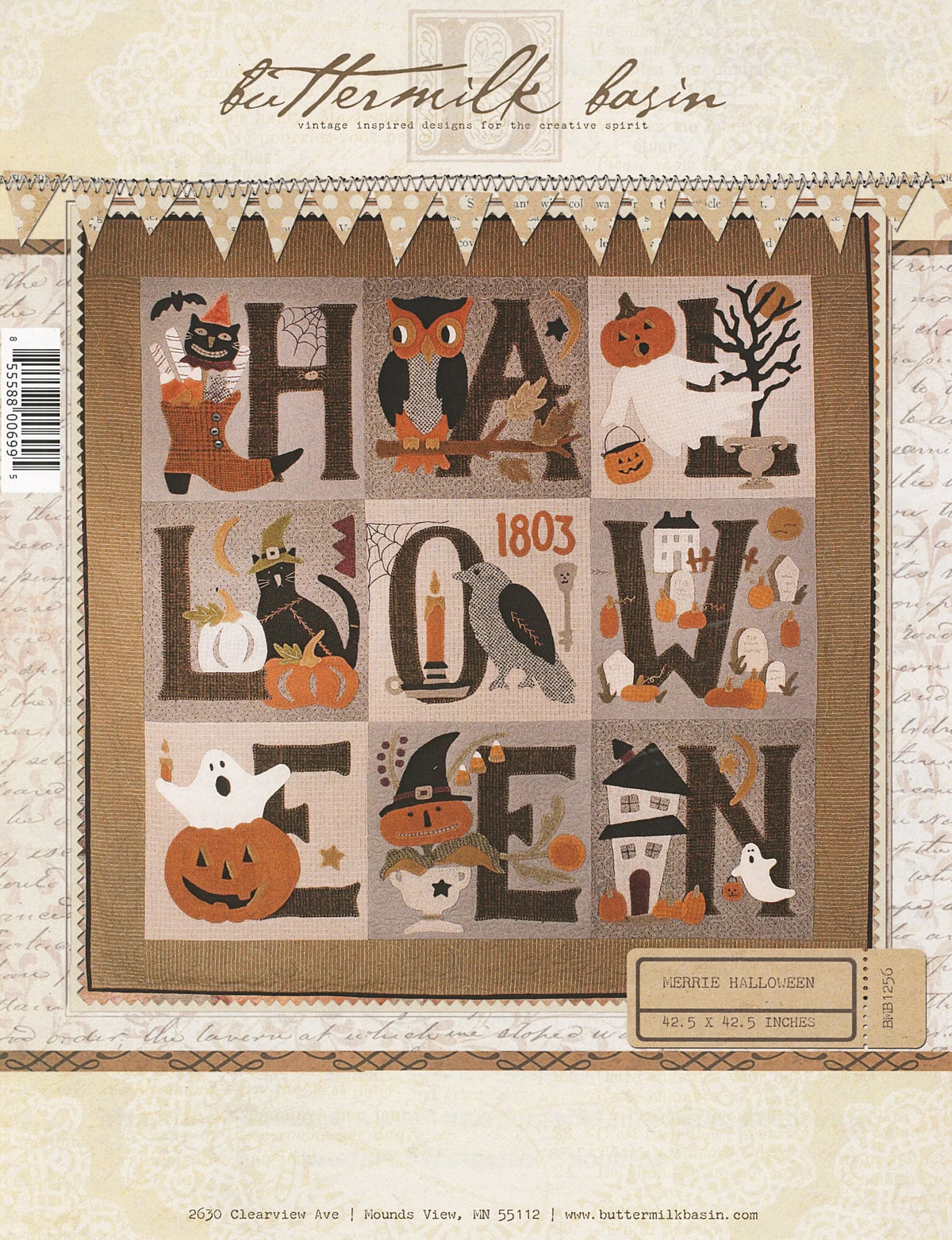 Merrie Halloween Block of the Month