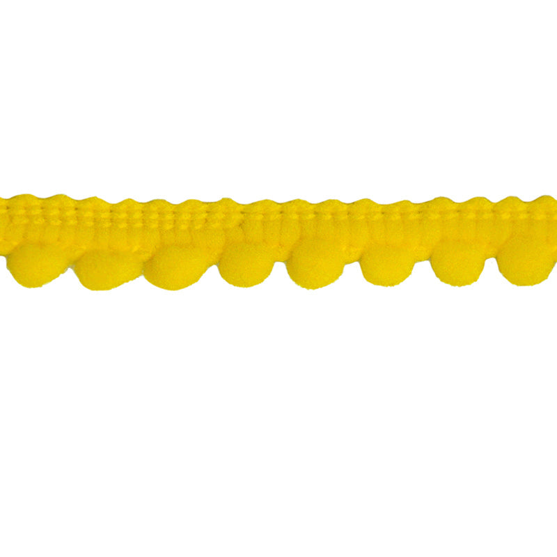 Mini Pom Pom Collection - 1/4" width X 25-Yard Roll in Yellow