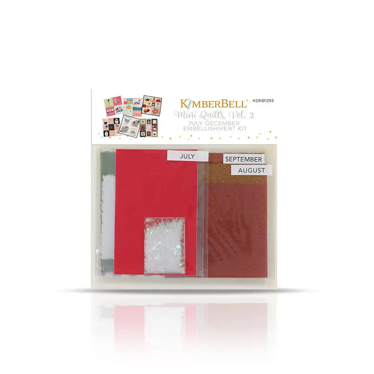 Mini Quilts Volume 2: July - December Embellishment Kit