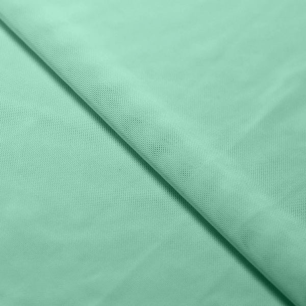 Mint Green Power Mesh Nylon Spandex Fabric