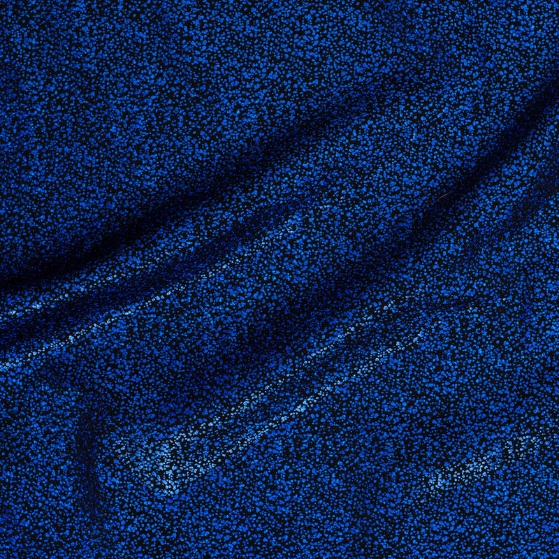 Pebble Hologram Nylon Spandex Tricot Fabric | Spandex Palace Black rRyal