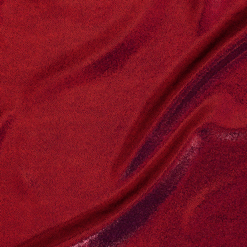 Nylon Spandex Tricot Fabric with Foggy Foil | Spandex Palace - Burgundy