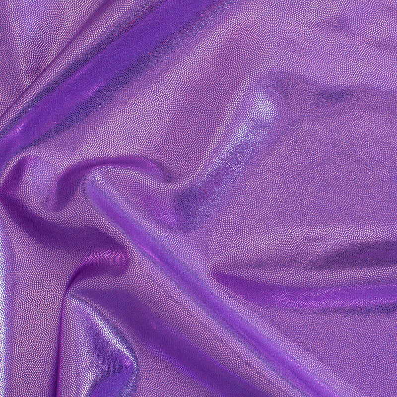 Nylon Spandex Tricot Fabric with Foggy Foil | Spandex Palace - Lavender Pink