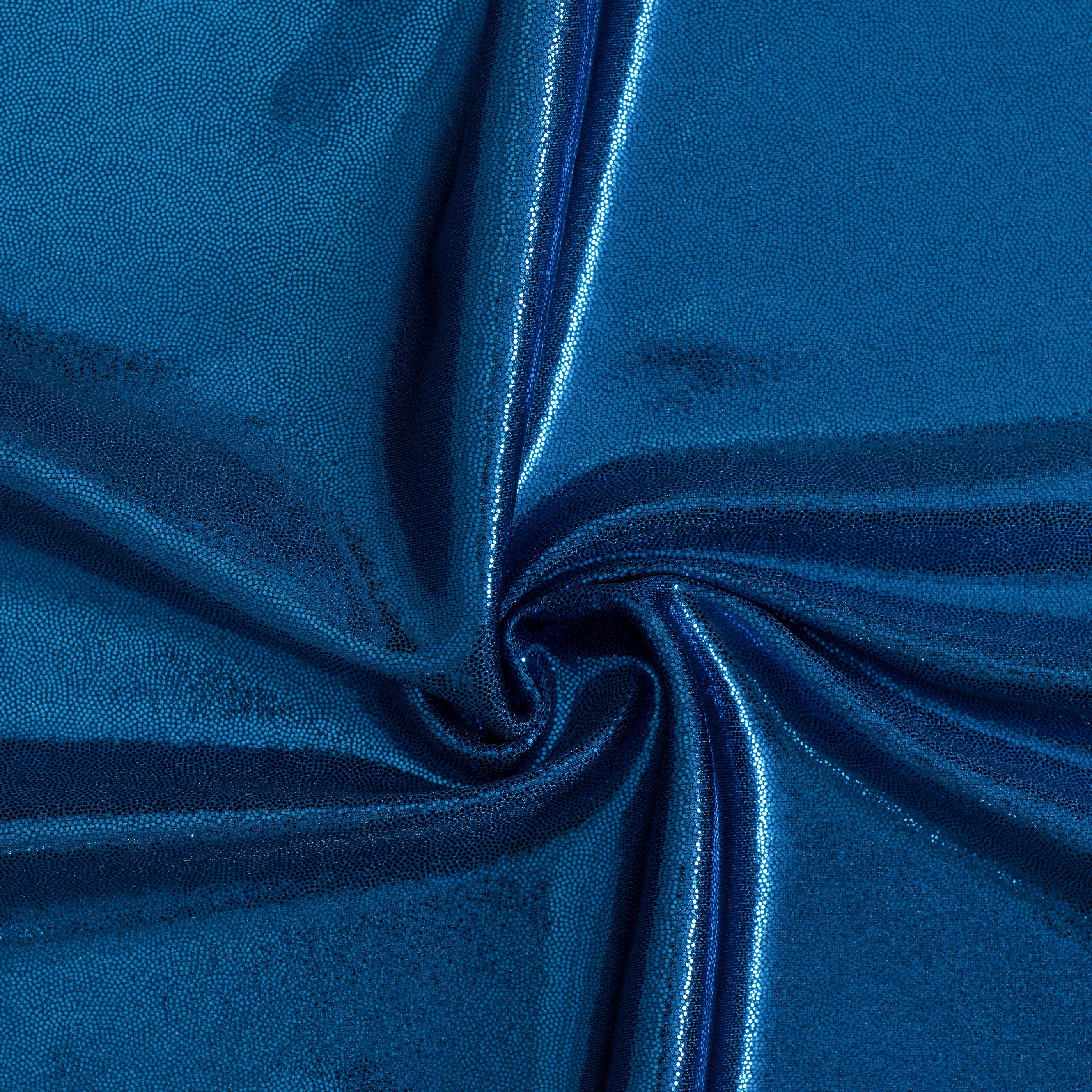 Nylon Spandex Tricot Fabric with Foggy Foil | Spandex Palace - Royal