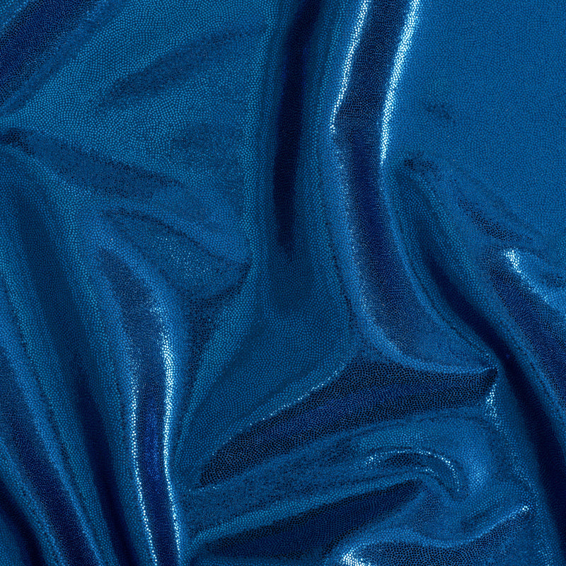 Nylon Spandex Tricot Fabric with Foggy Foil | Spandex Palace - Royal