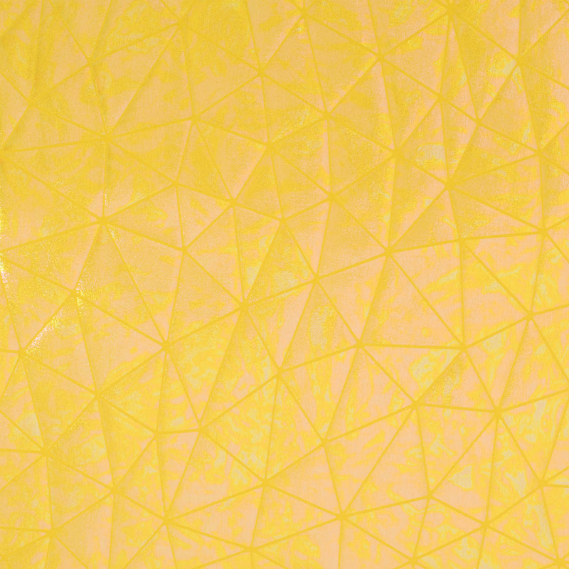  Bohemian Magic Illusion on Nylon Spandex Tricot Fabric | Spandex Palace Yellow