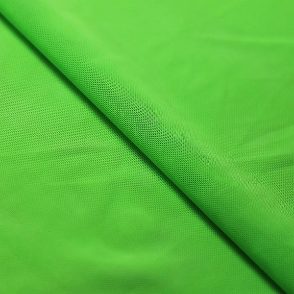 Neon Green Power Mesh Nylon Spandex Fabric