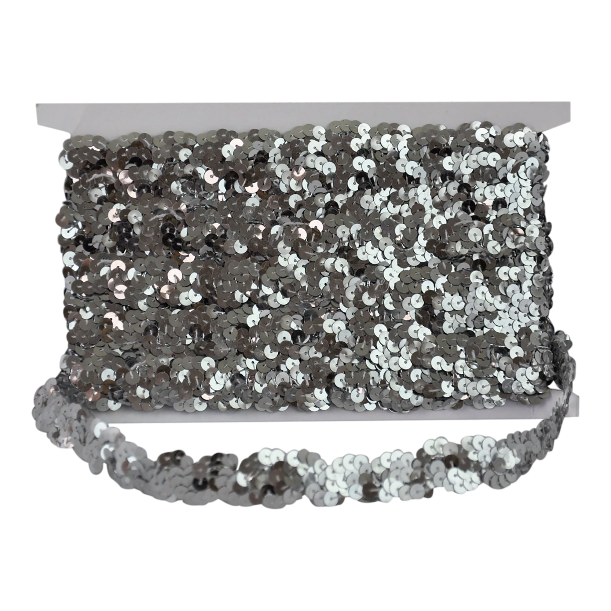 Non-Stretch Sequin Trim - 1" Width (10 Yard Roll) - BQ-301-11