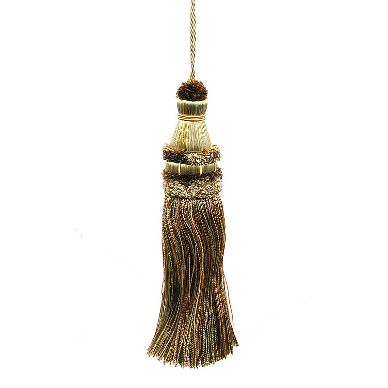 Odyssey Collection - 5" Length TASSEL - BT-5030-63/82 Mint and Brown