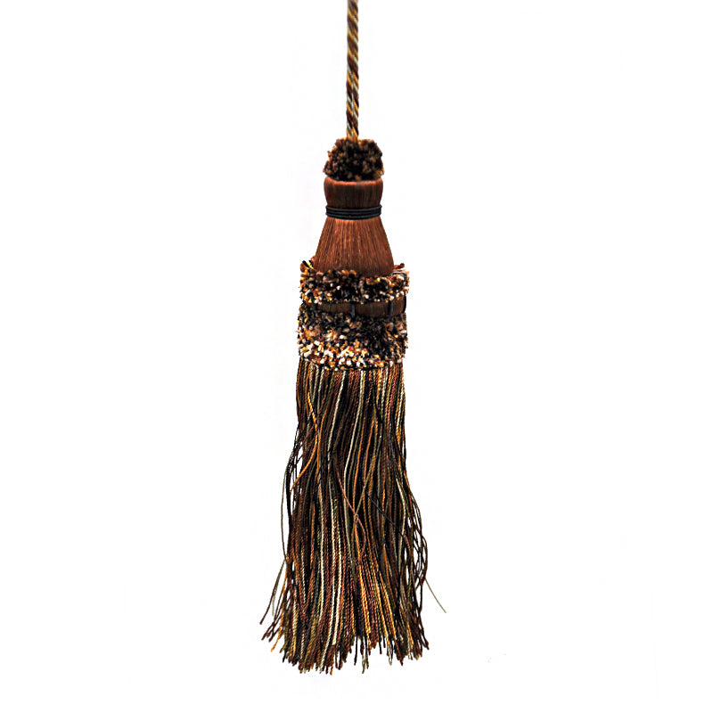 Odyssey Collection - 5" Length TASSEL - BT-5030-66/36 Brown and Tan