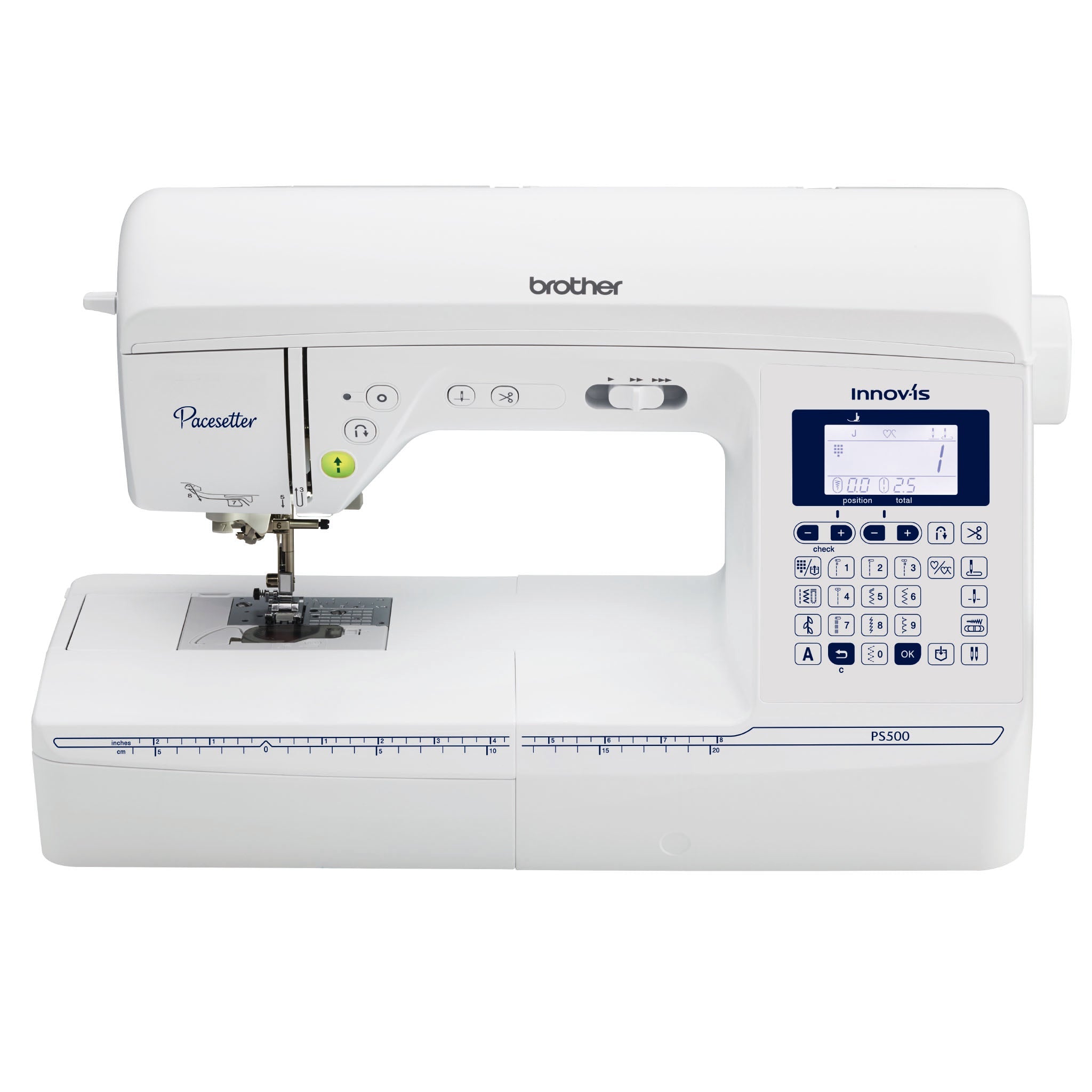 Brother Pacesetter PS500 Computerized Sewing Machine