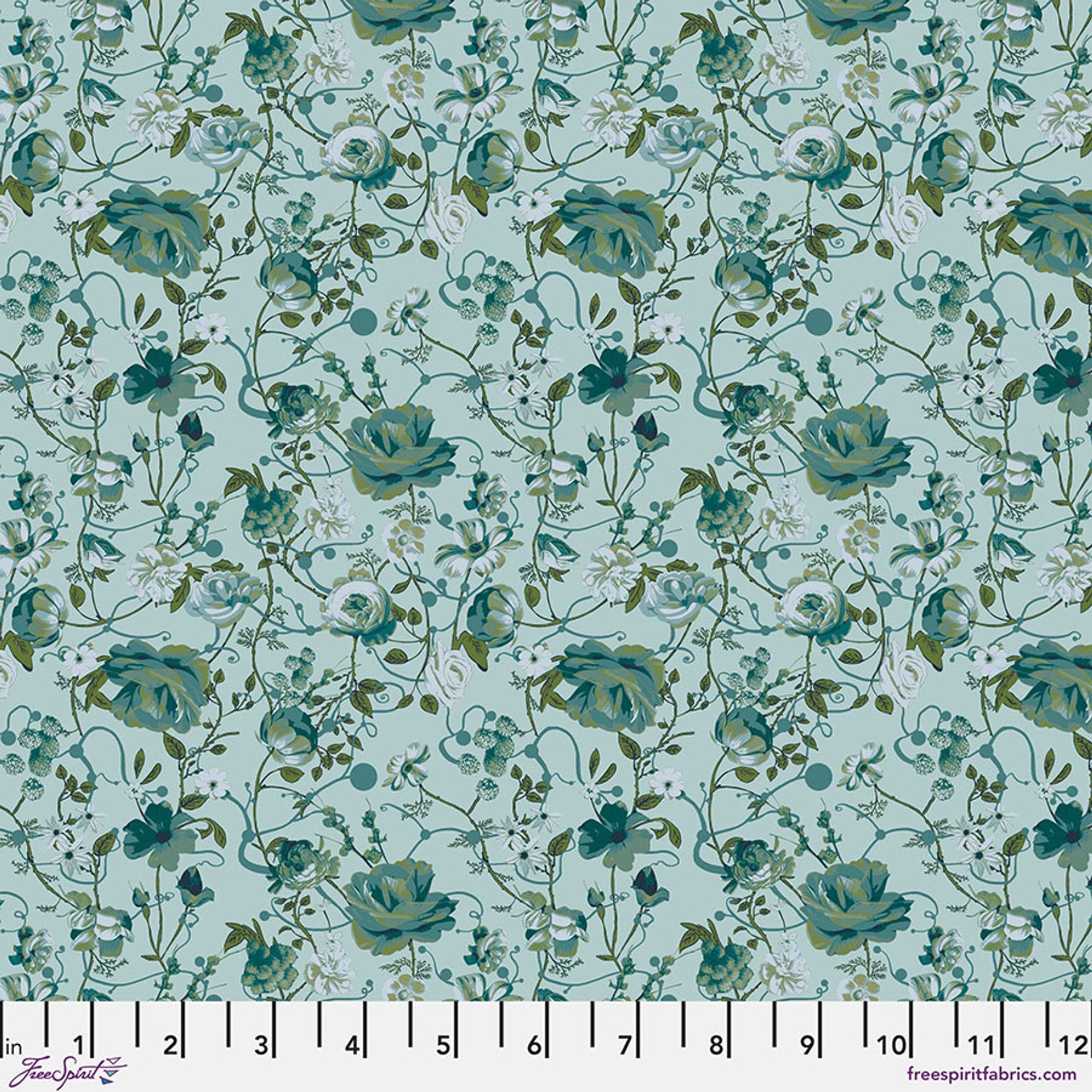 Enrapture by Giucy Giuce Entwined - Winterberry Cotton 44"/45" Fabric Per Yard
