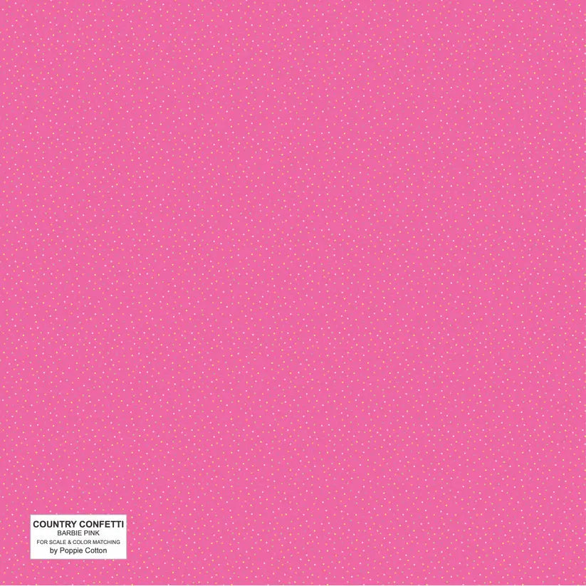 Pink Not Your Mama's Pink Cotton 44"/45" Fabric Per Yard