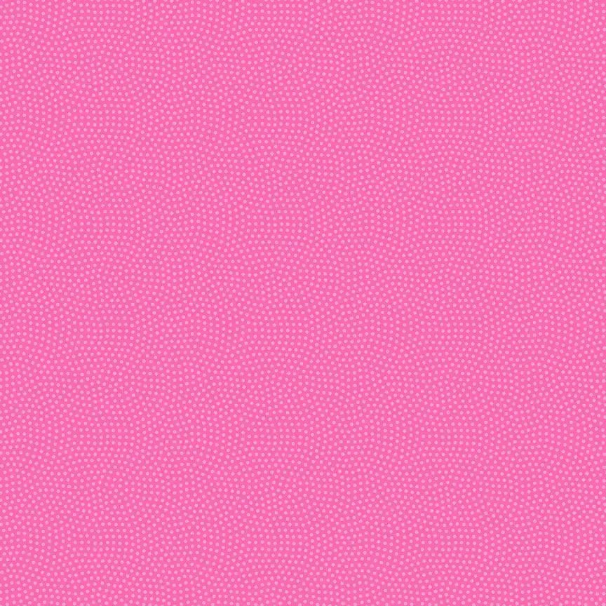 Pink Spin Carnation Cotton 44"/45" Fabric Per Yard