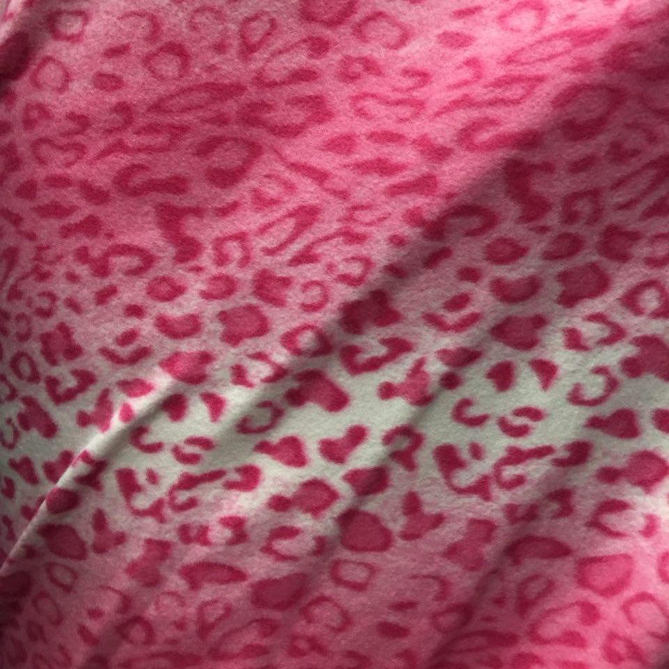 Leopard Print Fleece Fabric | Spandex Palace