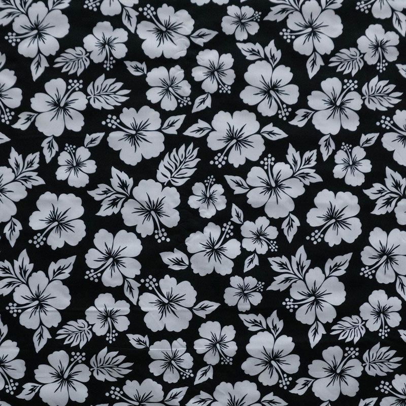 Hibiscus Flower Fabric | Polyester