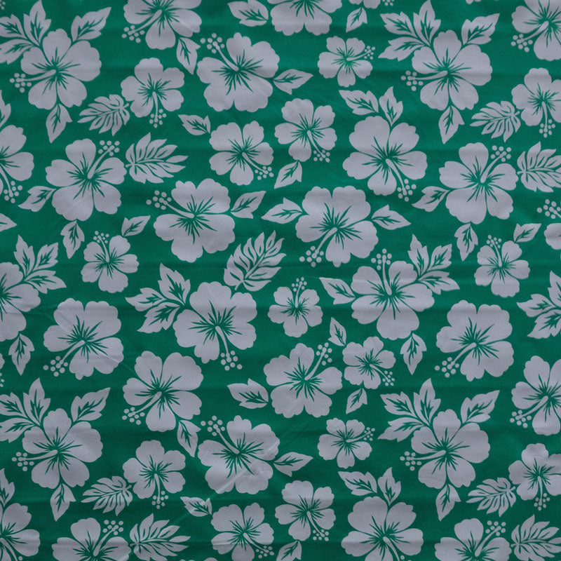 Hibiscus Flower Fabric | Polyester