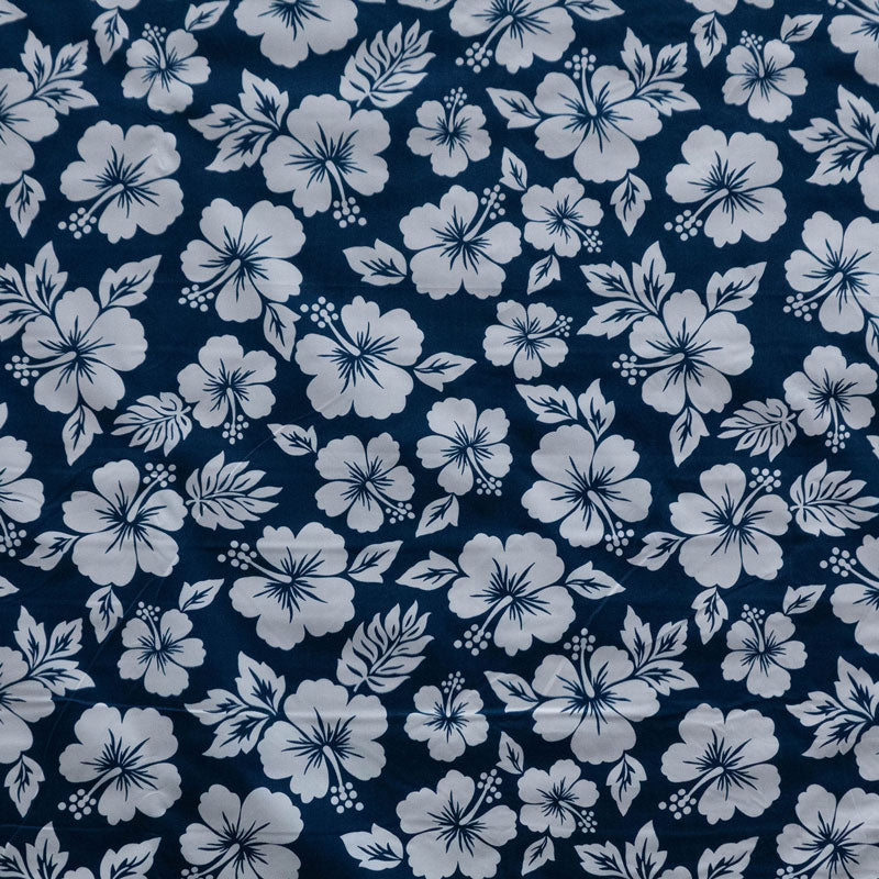 Hibiscus Flower Fabric | Polyester