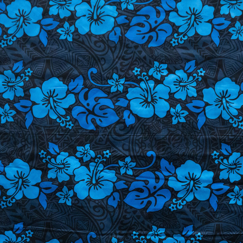 Hibiscus/Plumeria/Monstera Leaf Fabric | Polyester