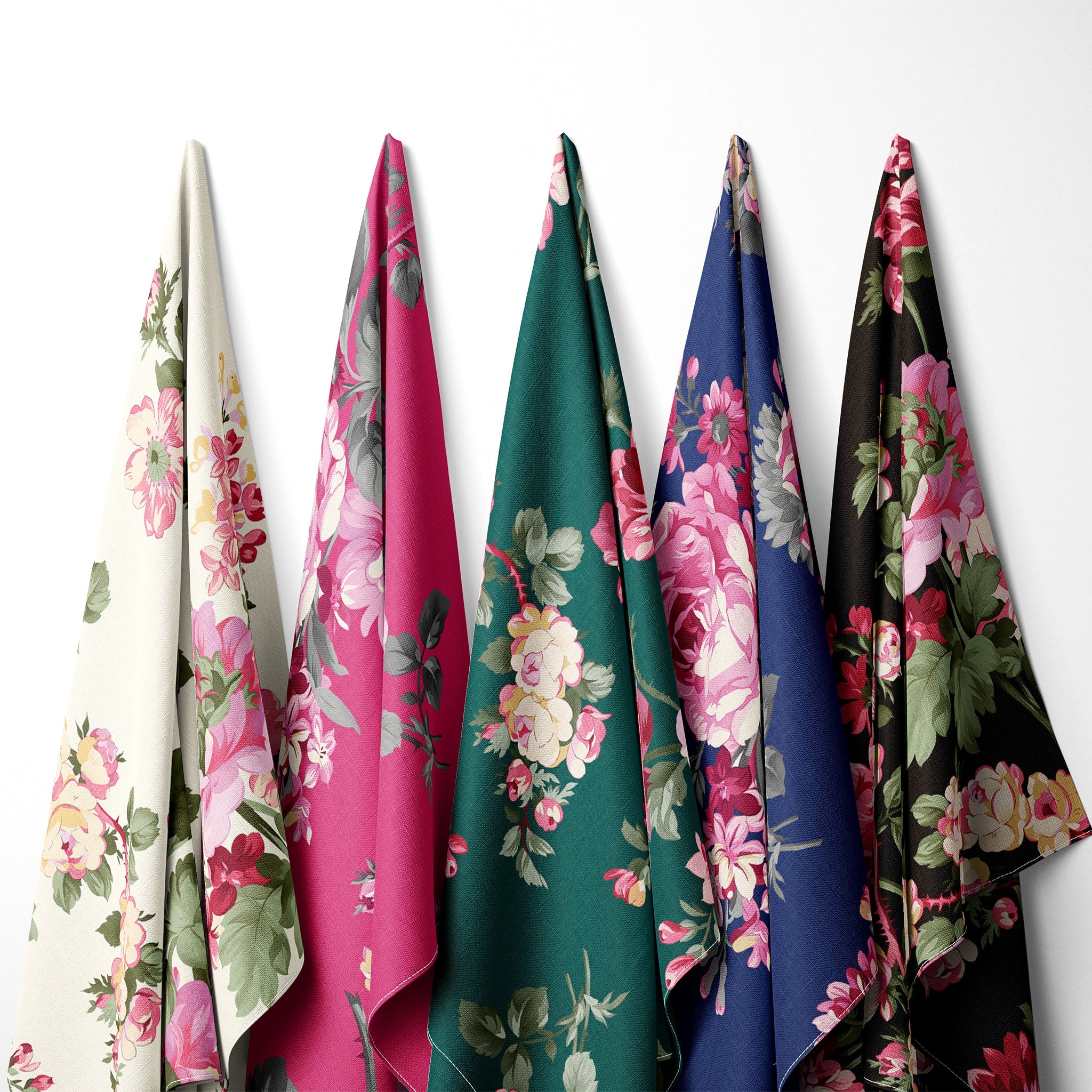 Promise Me 108" Quilt Backing - Rose Garden Peacock