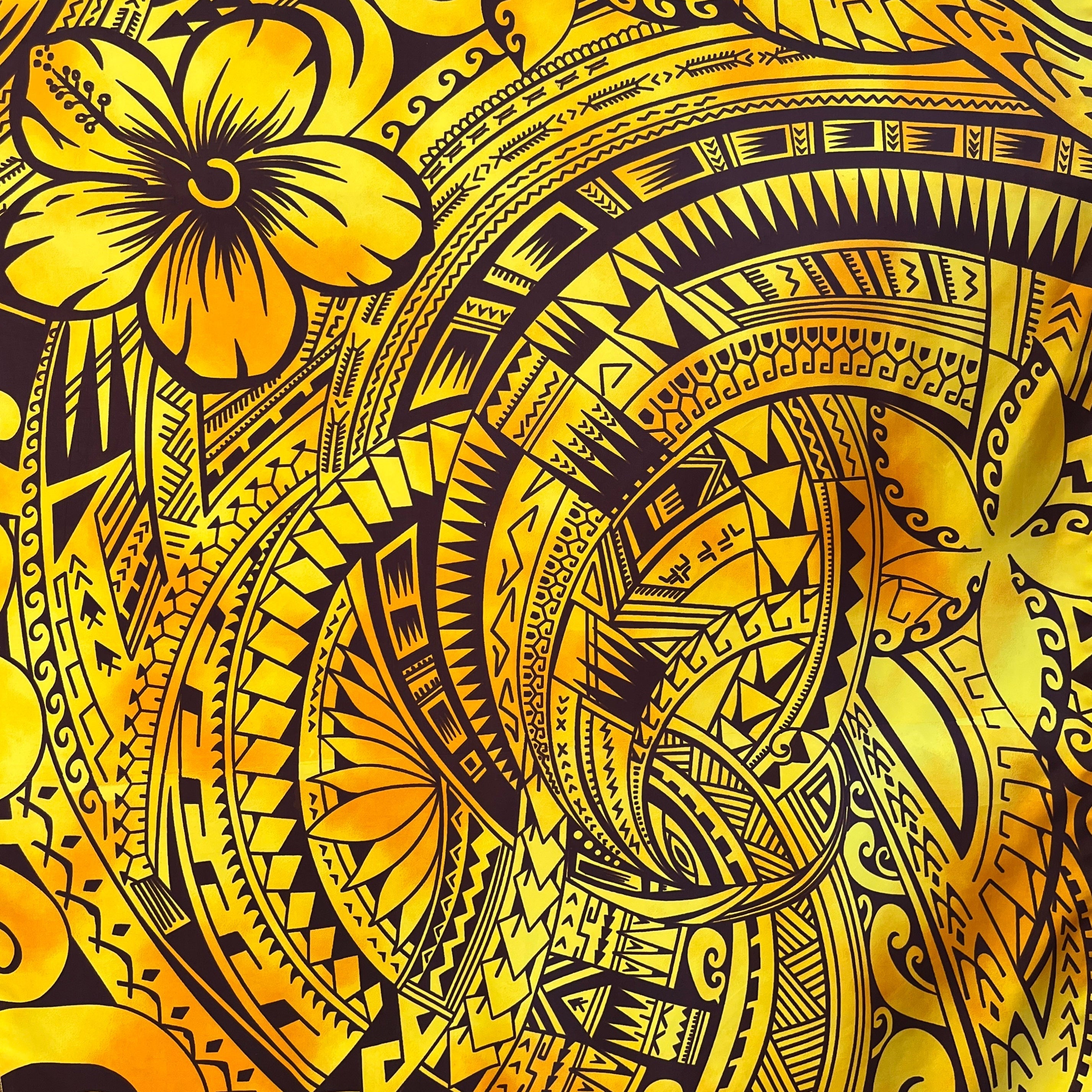 Pua Tatau Peachskin Fabric | Islands Fabric