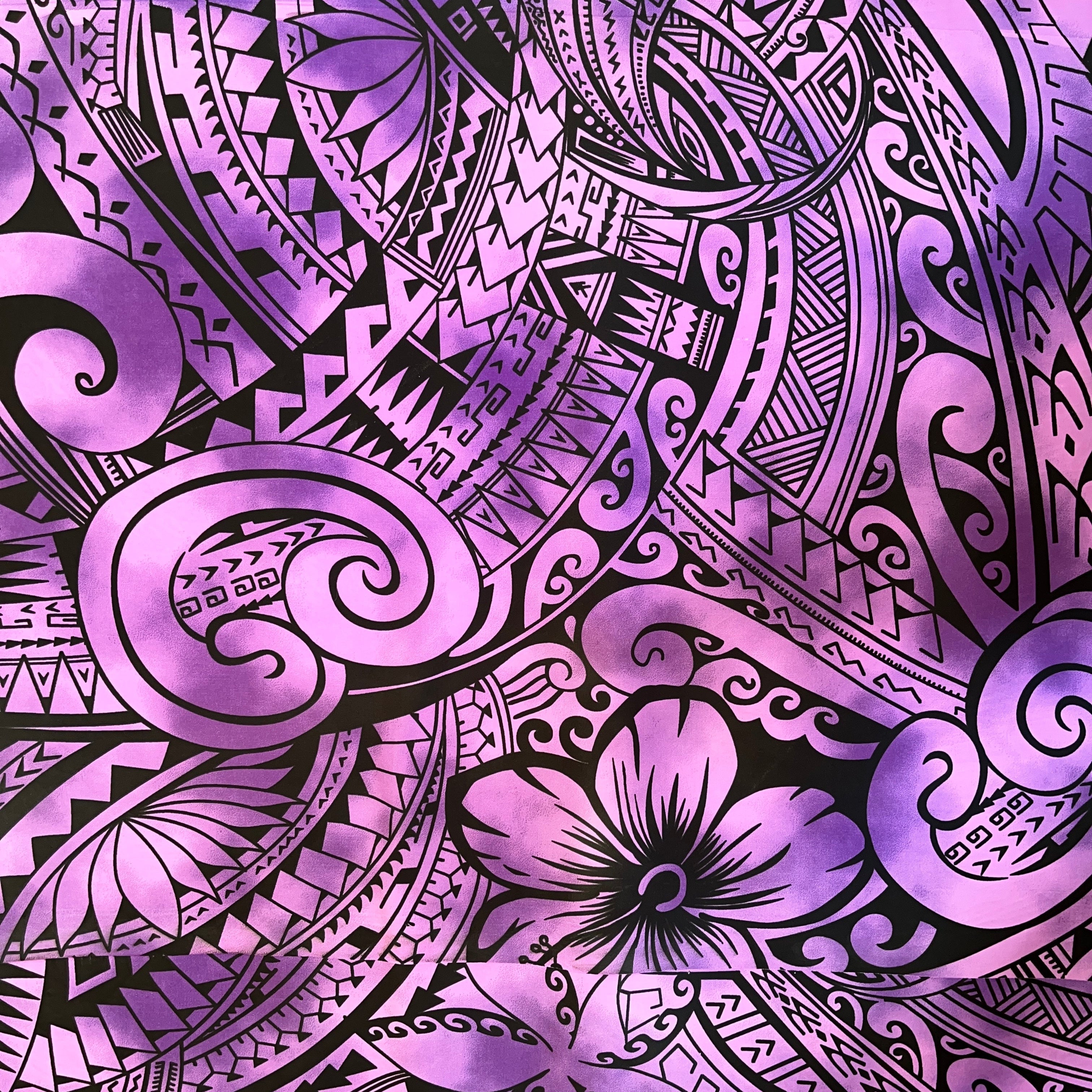 Pua Tatau Peachskin Fabric | Islands Fabric