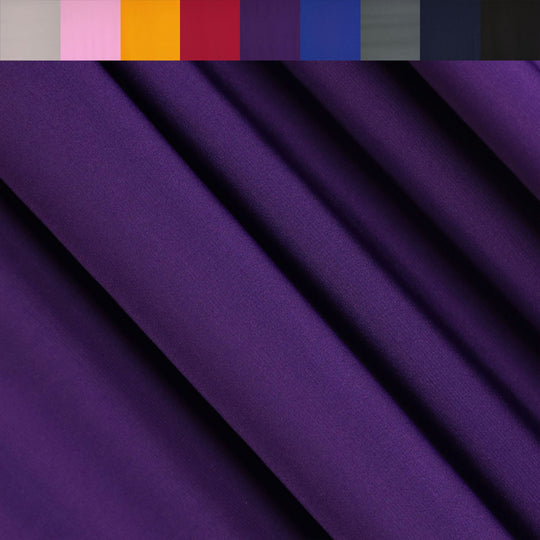 ITY Polyester Spandex Fabric | 60" Wide | Purple