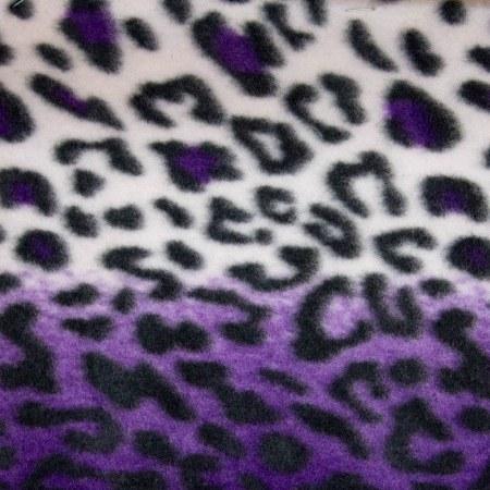 Leopard Print Fleece Fabric