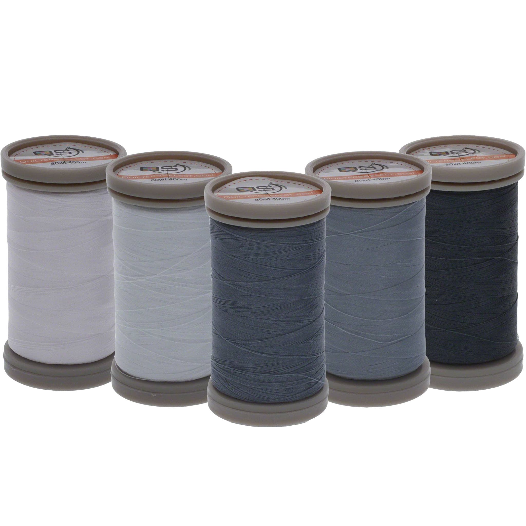 Quilters Select Para Polycotton 5 Spool Thread Kit