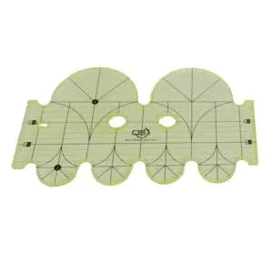 Quilters Select 5" & 2.5" Machine Quilting Ruler