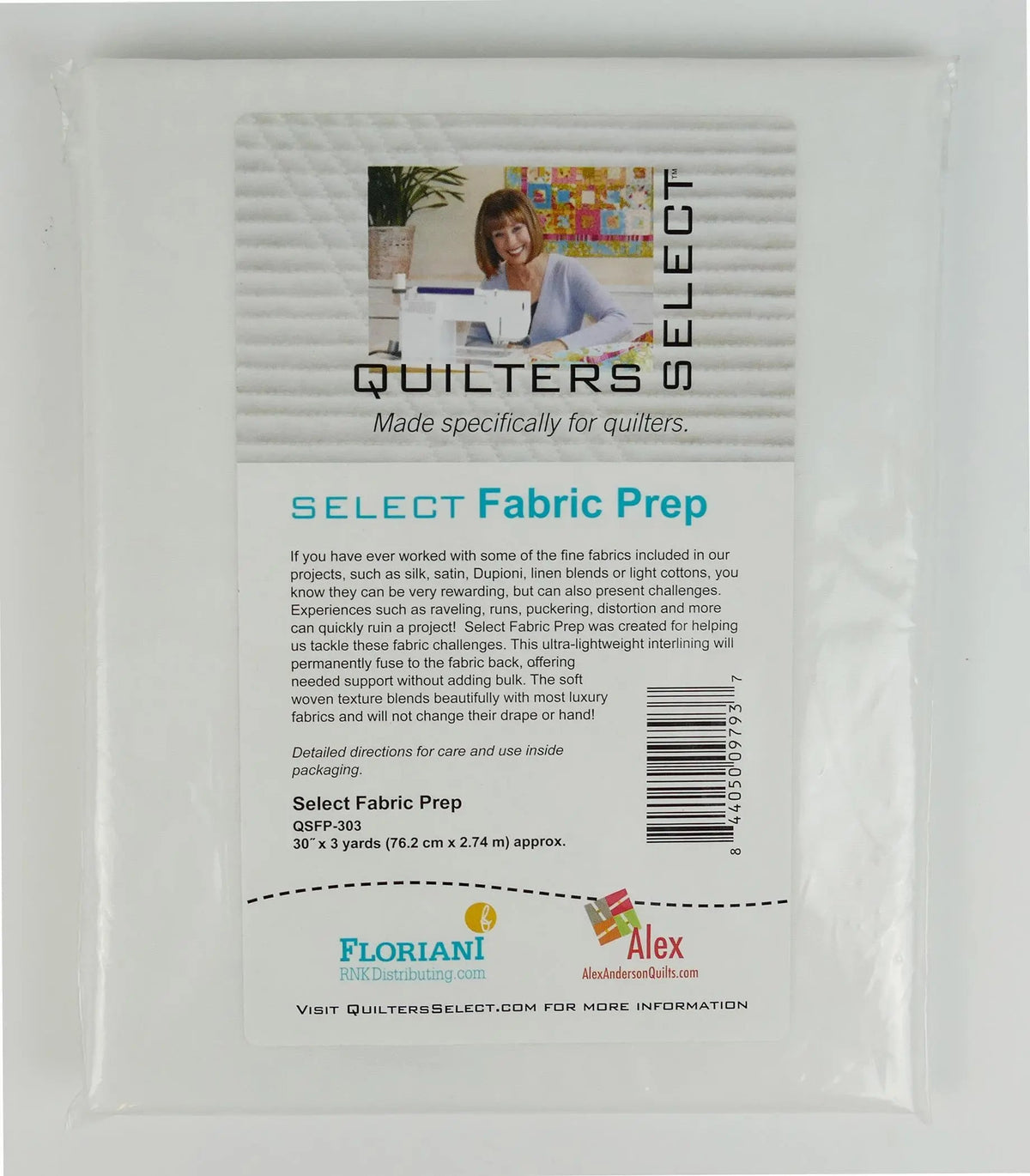 Quilters Select Fabric Prep 30" x 3 yds