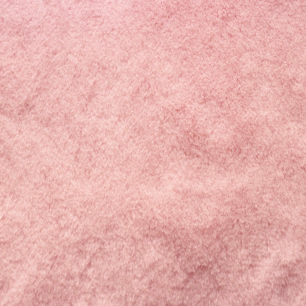 Pink Rex Rabbit Minky Faux Fur Fabric