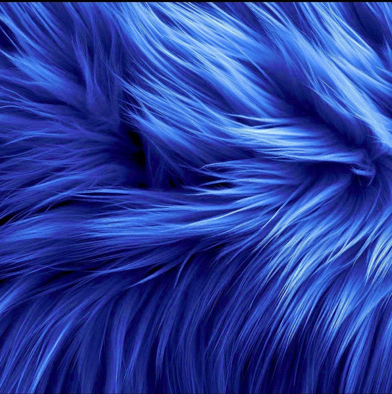 Faux Fur Fabric (2–4 Yards) Bulk – Shaggy Plush Long Pile, 60" Wide