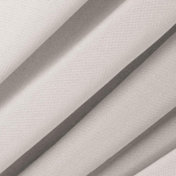 Silver Stretch Chiffon Fabric