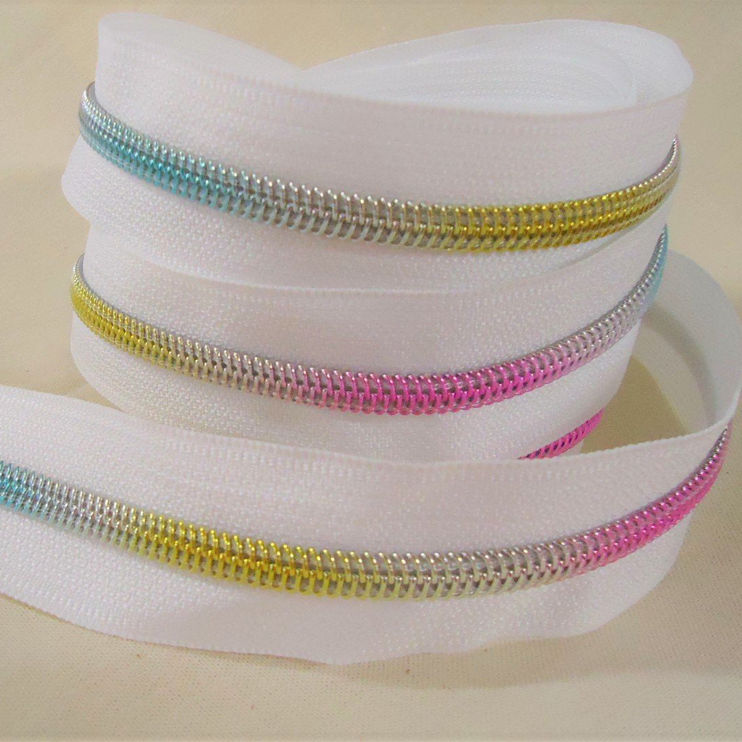 Rainbow Zipper Tape, The Decorating Diva
