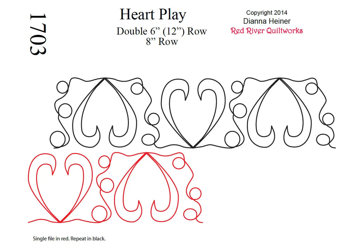 1703 Heart Play Combo Pantograph