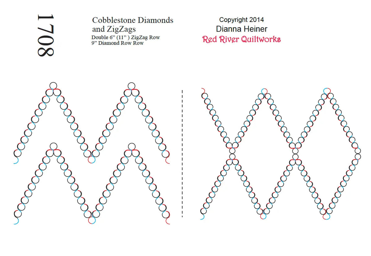 1708 Cobblestone Diamonds Combo Pantograph