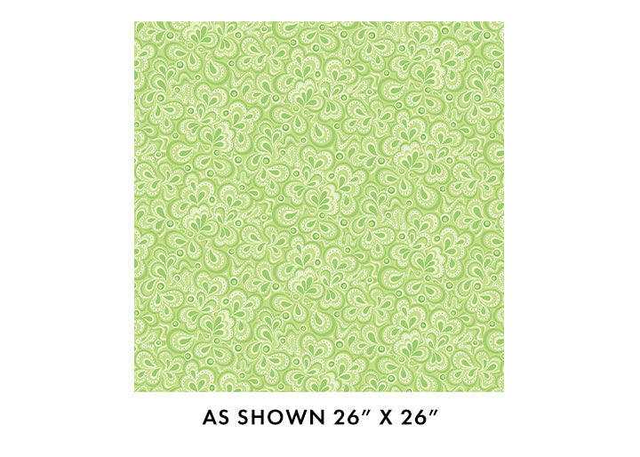 Serenade Stream Green Twilight Serenade Cotton Wideback Fabric per yard