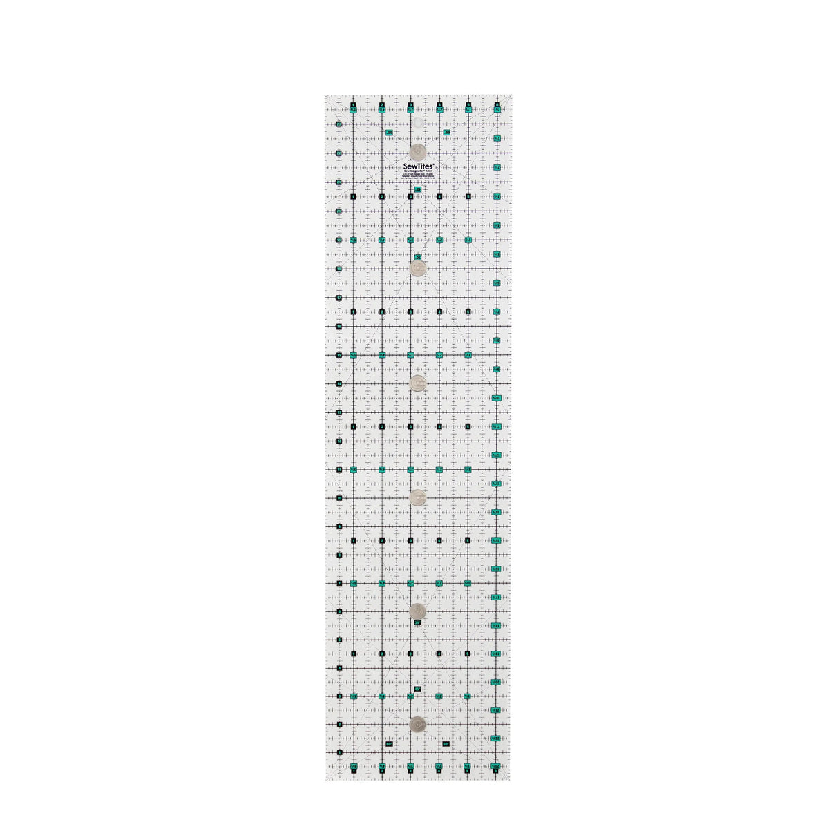 Sew Magnetic 6-1/2in x 24in Ruler Left Handed